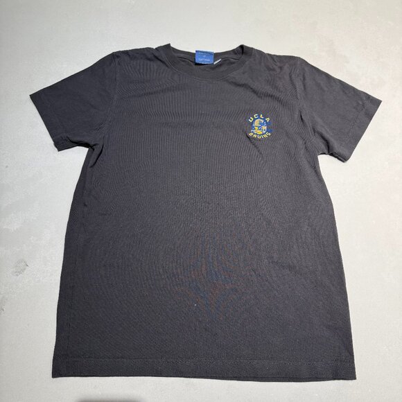 Black VINTAGE Ucla Crop Top - Picture 1 of 4